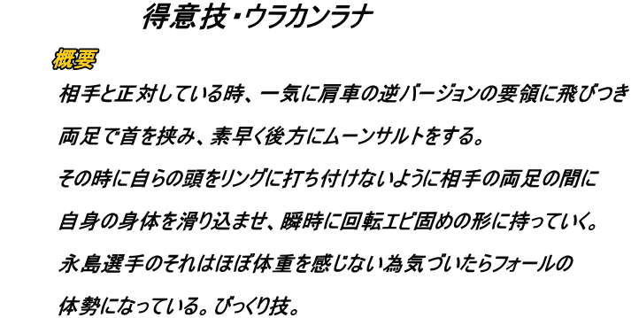 ウラカンラナの概要